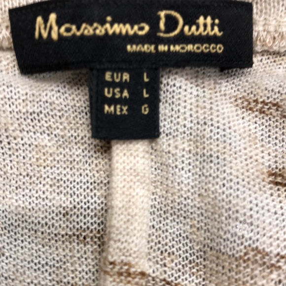 Massimo Dutti Cotton linen blend racerback tank - Picture 5 of 6